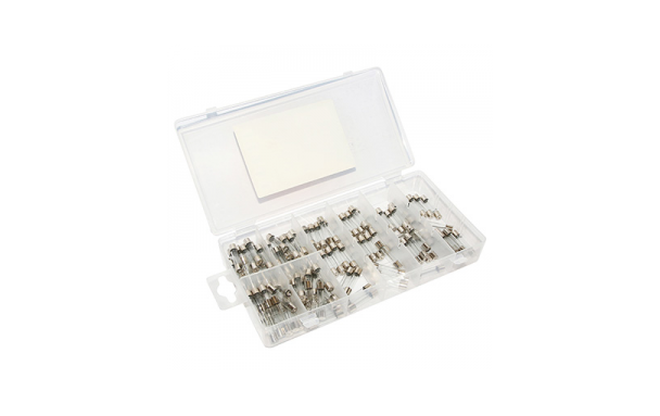 Coffret de 120 fusibles verre (2.5-8-10-15-20-25-30-35 A)