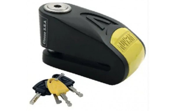 BLOQUE DISQUE ALARME B-LOCK-14 YELLOW / BLACK  CLASSE SRA AUVRAY