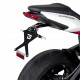 SUPPORT DE PLAQUE INCLINABLE TRIUMPH STREET TRIPLE R 2013- 2023 BARRACUDA