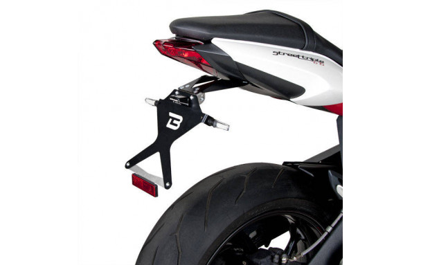 SUPPORT DE PLAQUE INCLINABLE TRIUMPH STREET TRIPLE R 2013- 2023 BARRACUDA