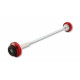 LSL Axe Ball GONIA APRILIA Shiver 750, rot, vorn