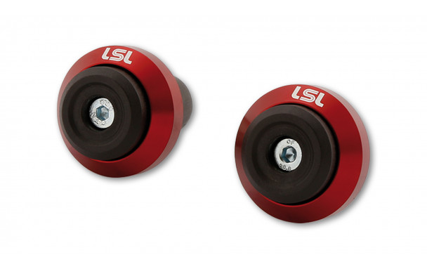 LSL Axe balls GONIA var. Honda and Suzuki, red, front