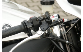 Guidon Moto Street Tourer L01 LSL Noir - 25 mm