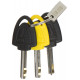 BLOQUE DISQUE ALARME B-LOCK-10 JAUNE/NOIR CLASSE SRA AUVRAY