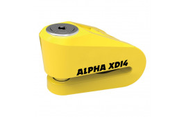 Alpha XD14 Stainless disc lock(14mm pin) Yellow OXFORD