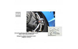 LSL Crash-pad Kit de Montage HONDA CBR 500 RA 13-