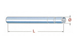 Tube de fourche Suzuki GSX-R 600 (1998-2003) (EXPEDITION IMMEDIATE)